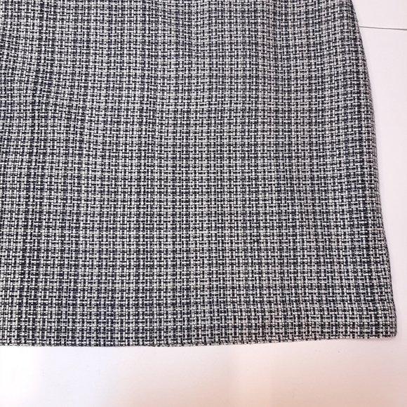 🍁TRES YOU Tweed Pencil Skirt Above Knee Length - Picture 4 of 11